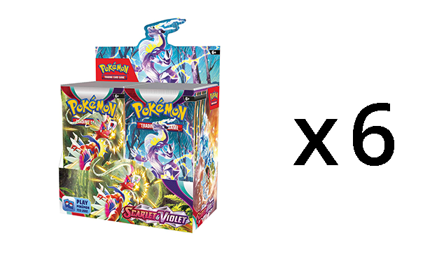 Sealed buy Pokemon Scarlet & Violet Scarlet booster box